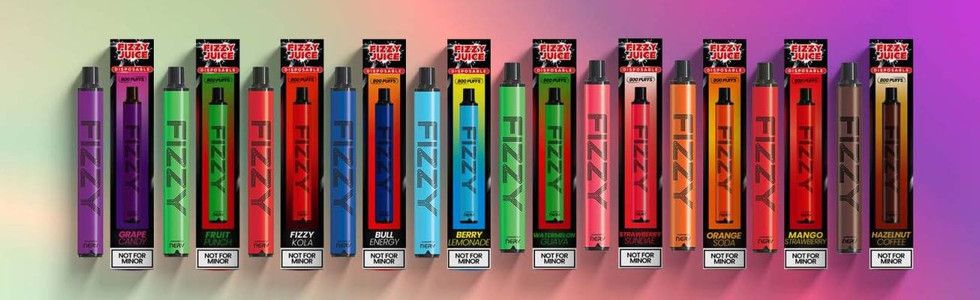 Fizzy Juice Disposable Vape Pod Banner