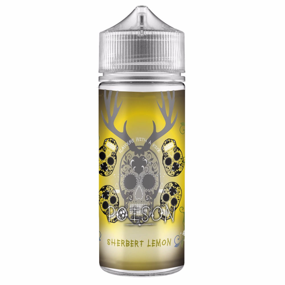 Sherbet Lemon by Poison E Liquid 120ml Shortfill