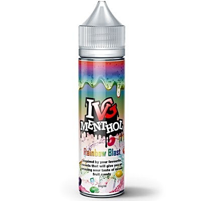 Rainbow Blast by I VG Menthol E Liquid 60ml Shortfill