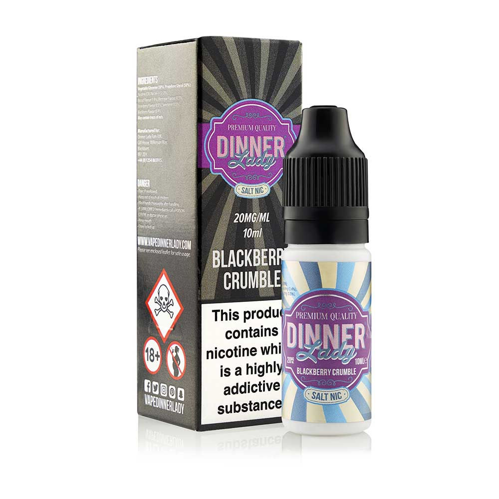 Blackberry Crumble Nic Salt by Dinner Lady E Liquid