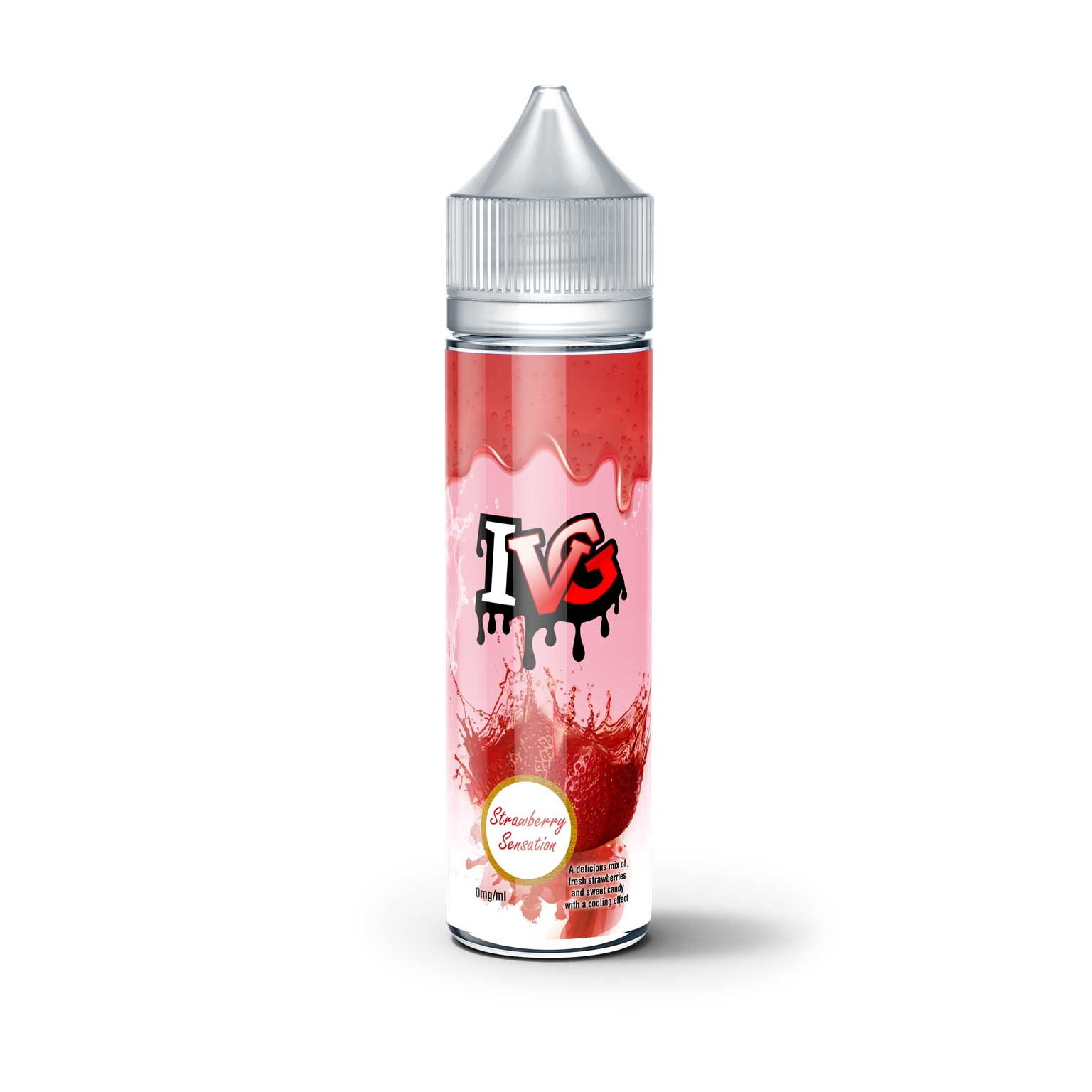 Strawberry Sensation by I VG E Liquid 60ml Shortfill