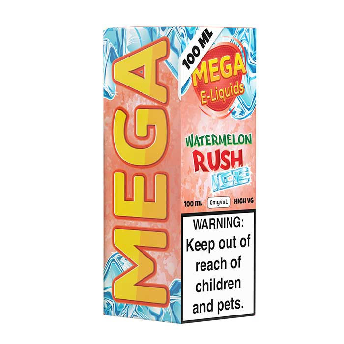 Watermelon Rush Ice by Mega E Liquid 120ml Shortfill