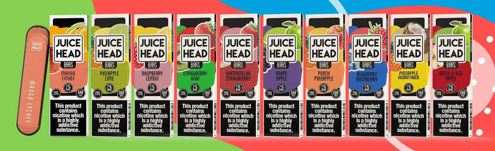 Juice Heads Bars Disposable Vape Pods Banner