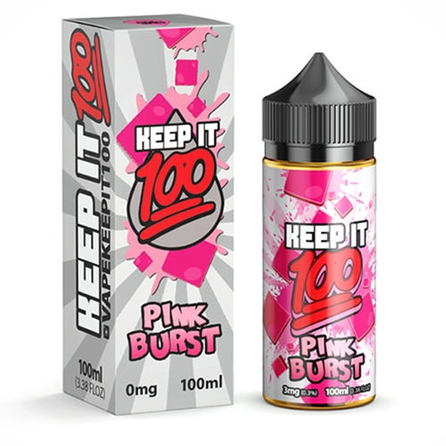 Pink Burst by Keep it 100 E Liquid 120ml Shortfill