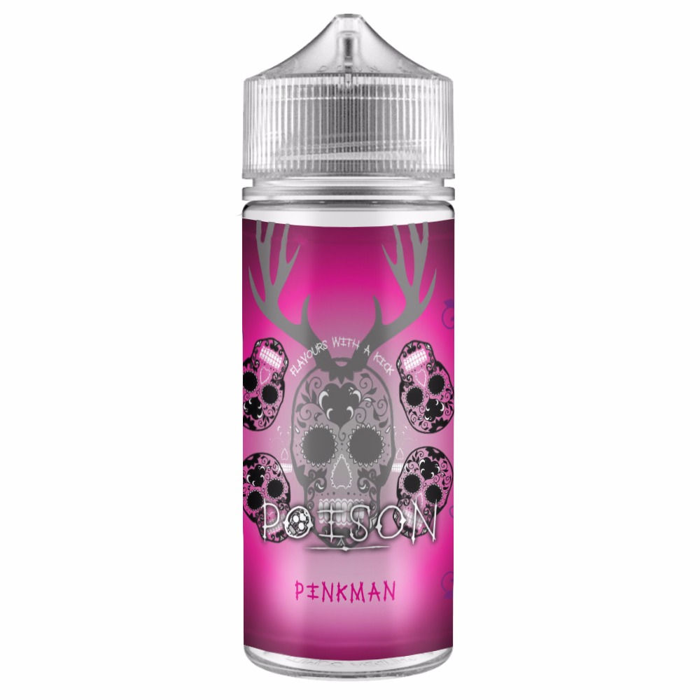 Pinkman by Poison E Liquid 120ml Shortfill