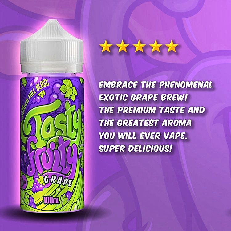 Grape by Tasty Fruity E Liquid 120ml Shortfill vapepotions