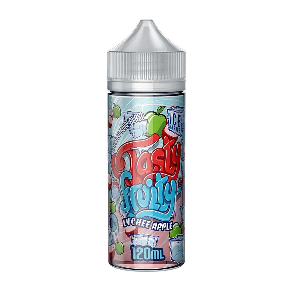 Lychee Apple (Ice Series) by Tasty Fruity E Liquid 120ml Shortfill