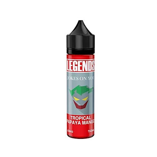 Jokes On You Tropical Papaya Mango by Legends E Liquid 60ml Shortfill