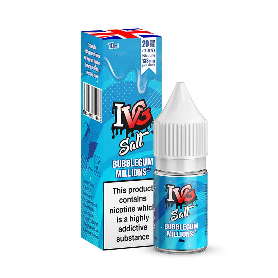 Bubblegum Millions Nic Salt by I VG Sweets E Liquid