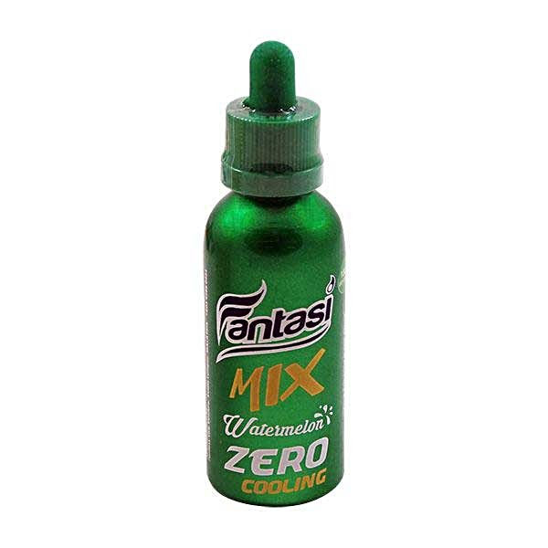 Watermelon Zero Cooling Mix by Fantasi E Liquid 65ml Shortfill