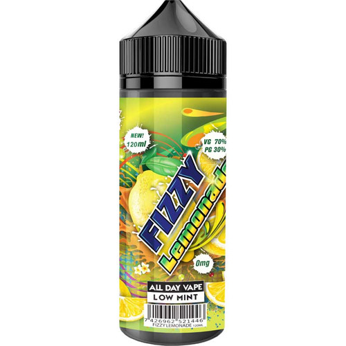 Lemonade by Fizzy Juice E Liquid 120ml Shortfill Vape Potions