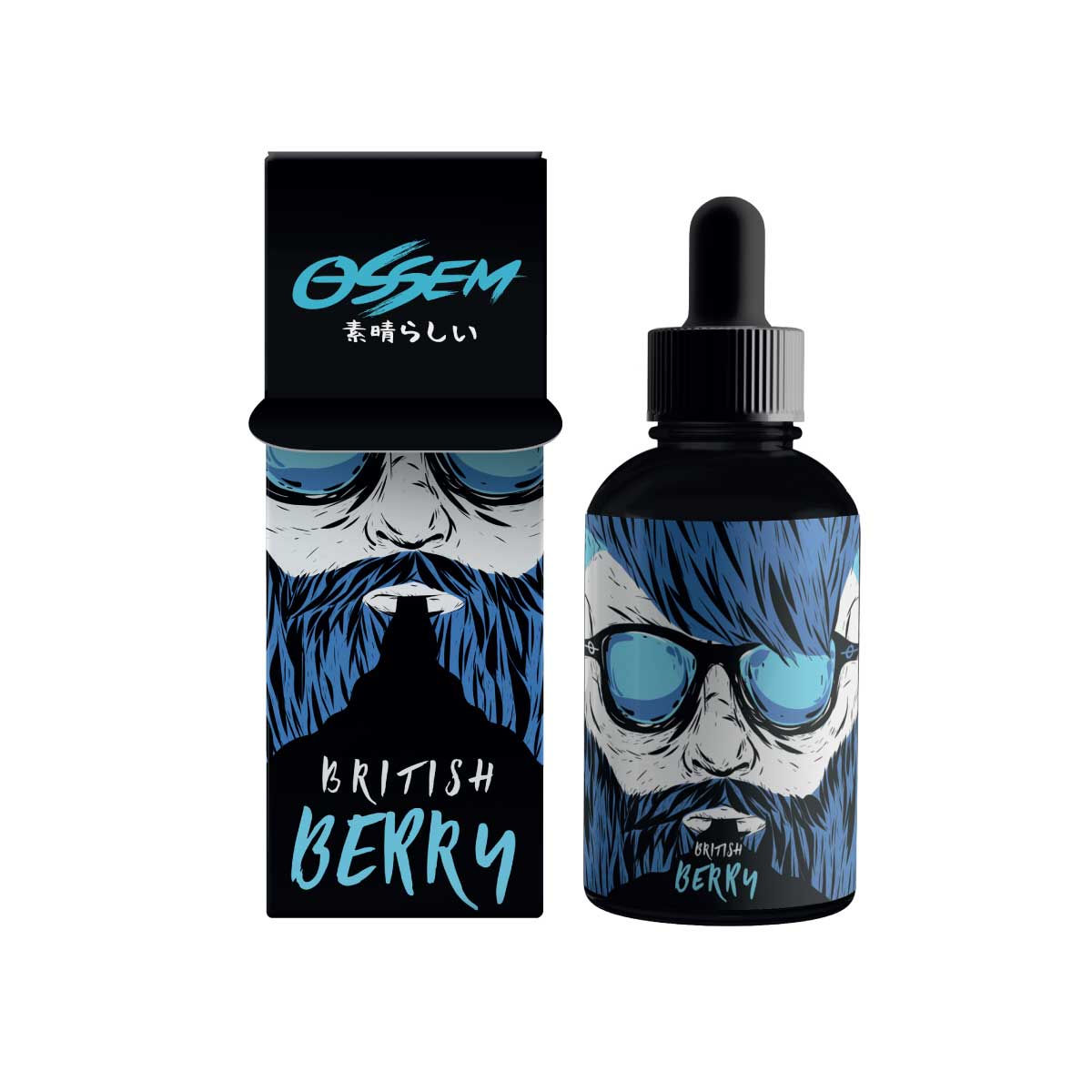 British Berry by Ossem E Liquid 60ml Shortfill