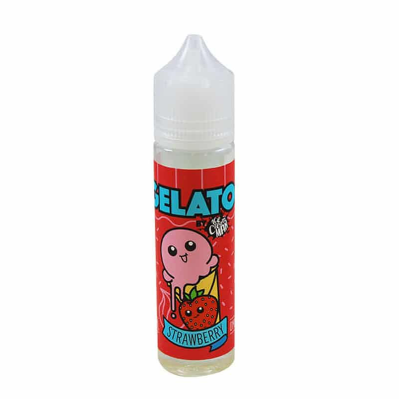 Strawberry Gelato by Ice Cream Man E Liquid 60ml Shortfill
