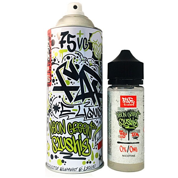 Neon Green Slushie FAR By Element E Liquid 120ml Shortfill