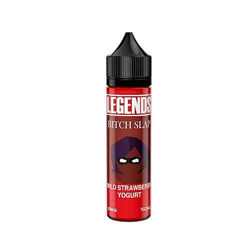 Bitch Slap Wild Strawberry Yogurt by Legends E Liquid 60ml Shortfill
