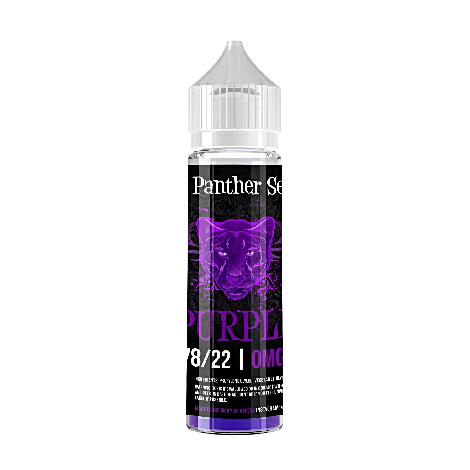 Purple Panther by Dr Vapes E Liquid 60ml Shortfill