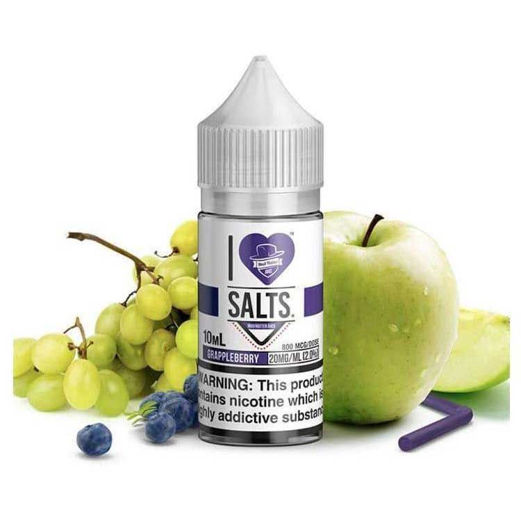I Love Salts Grappleberry Nic Salt by Mad Hatter Juice E Liquid