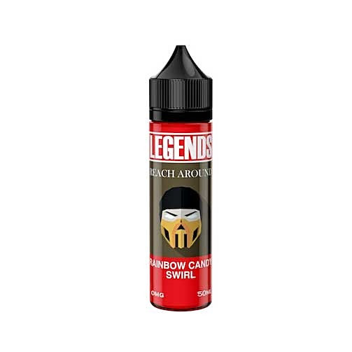 Reach Around Rainbow Candy Swirl by Legends E Liquid 60ml Shortfill