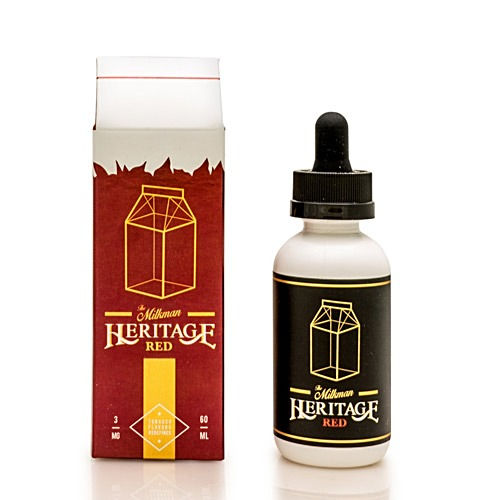 Red Heritage by The Milkman E Liquid 60ml Shortfill