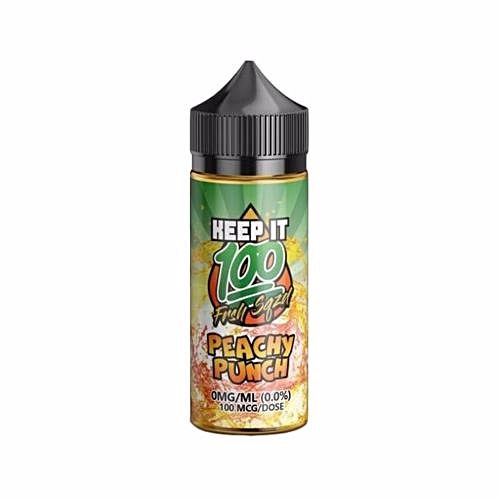 Peachy Punch by Keep it 100 E Liquid 120ml Shortfill