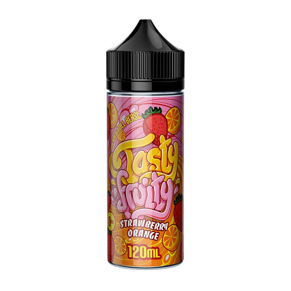 Strawberry Orange by Tasty Fruity E Liquid 120ml Shortfill