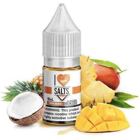 I Love Salts Tropic Mango Nic Salt by Mad Hatter Juice E Liquid