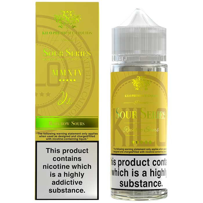 Rainbow Sours (Sour Series) by Kilo E Liquid 120ml Shortfill