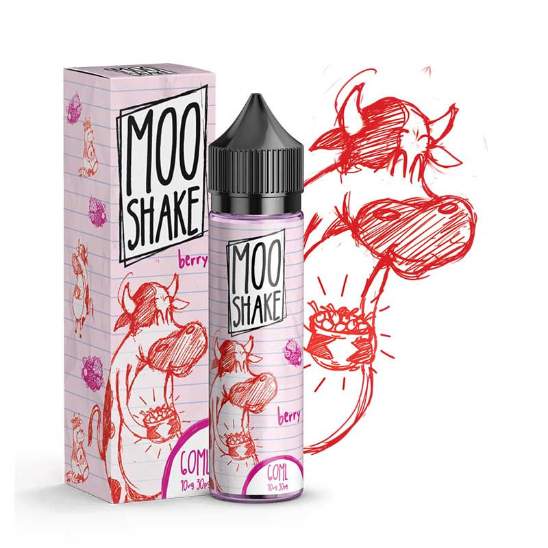 Berry Milkshake (Moo Shake) by Nasty Juice E Liquid 60ml Shortfill