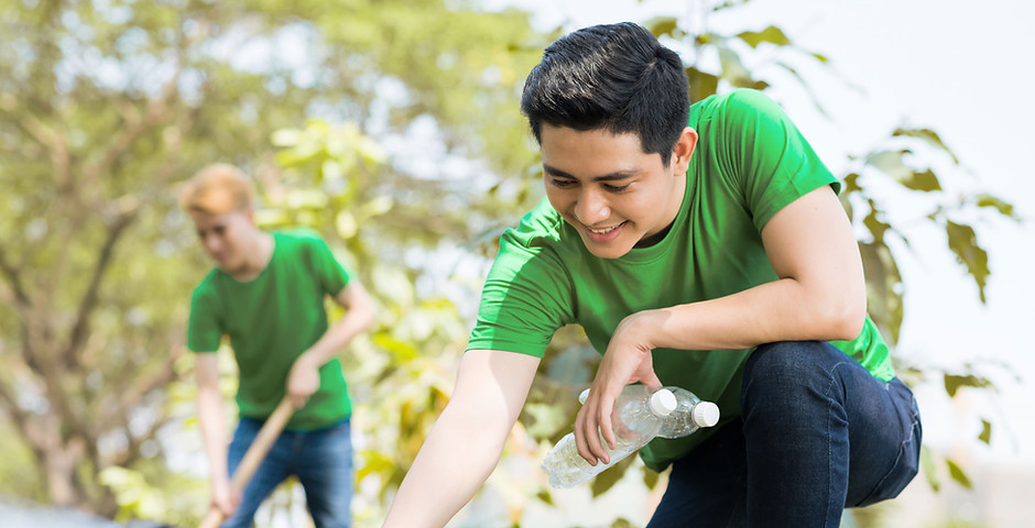 Men Volunteering