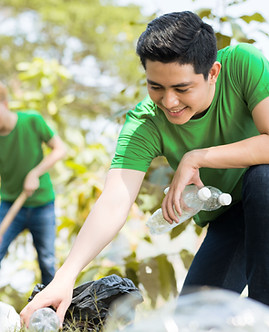 Men Volunteering