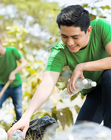 Men Volunteering