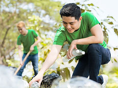 Men Volunteering