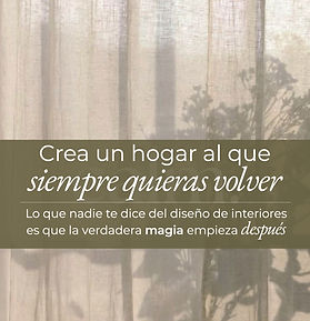 Crea un hogar al que siempre quieras volver