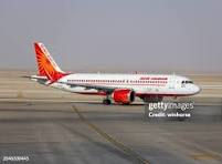Airplane on runway, travel theme
