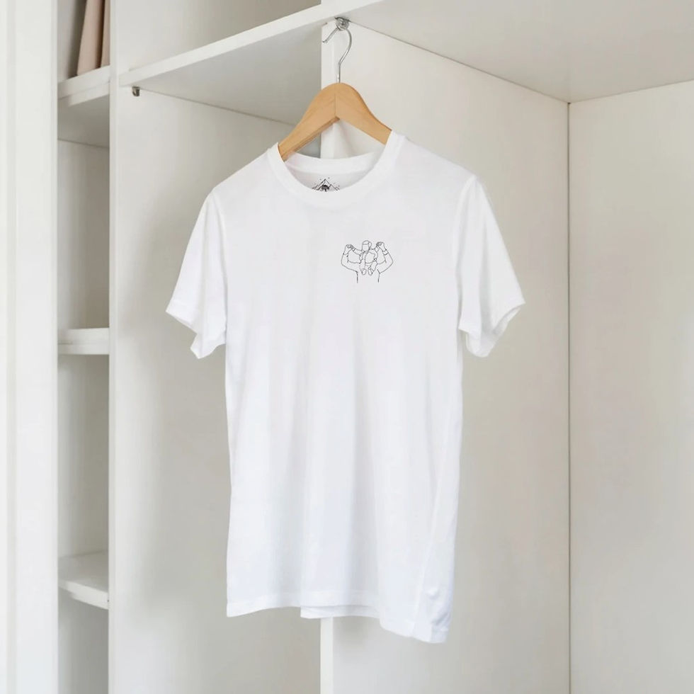 Miniaturbild: With you Dad - Herren T-Shirt mit Rundhalsausschnitt