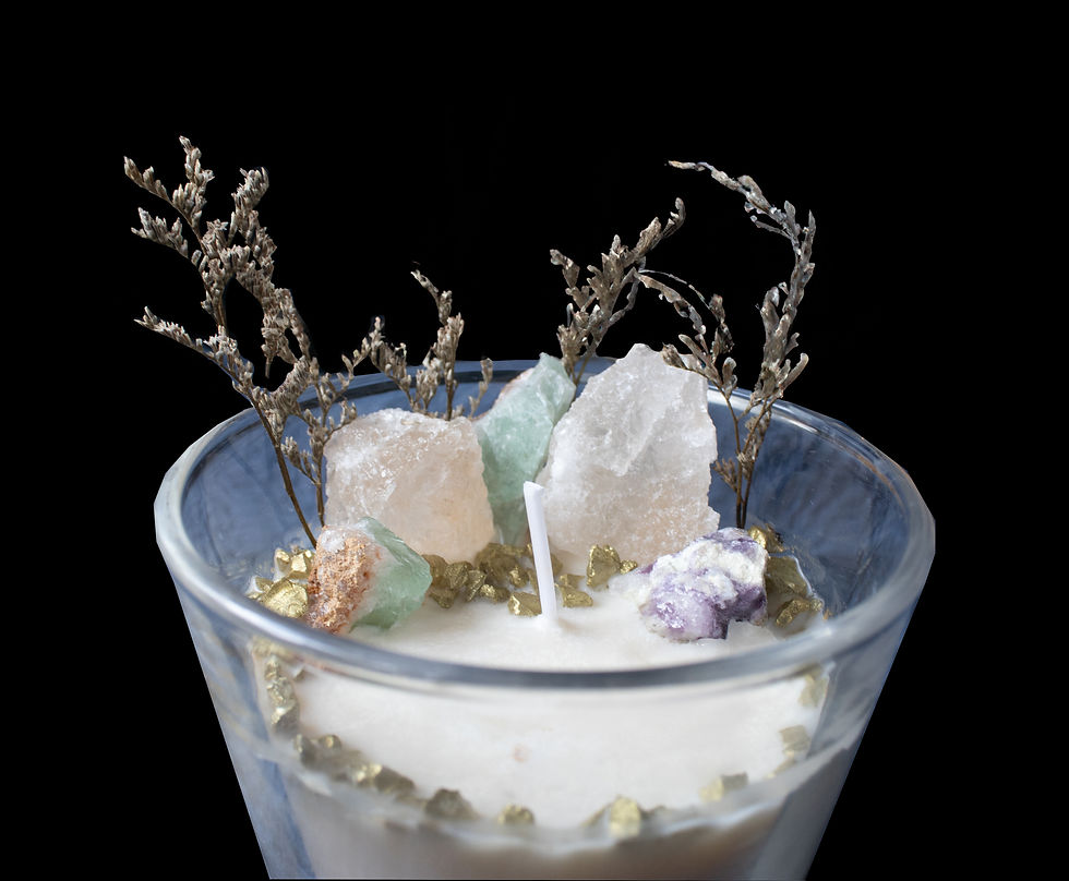 🕯️ Falling Angle Candle