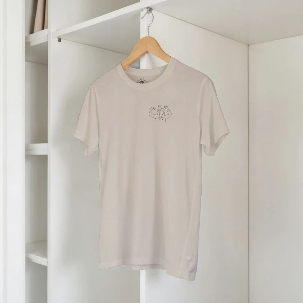 Miniaturbild: With you Dad - Herren T-Shirt mit Rundhalsausschnitt