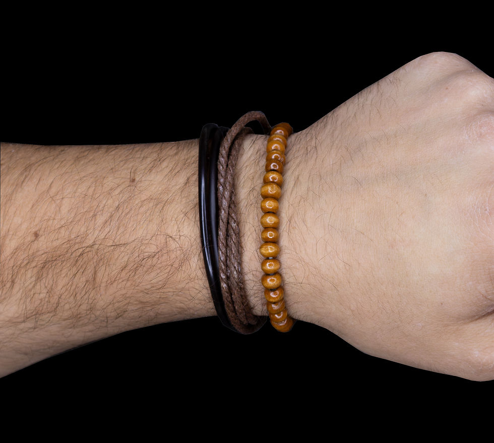 „Earth Pulse“ – Armband-Set für Erdung, Fokus & innere Stärke