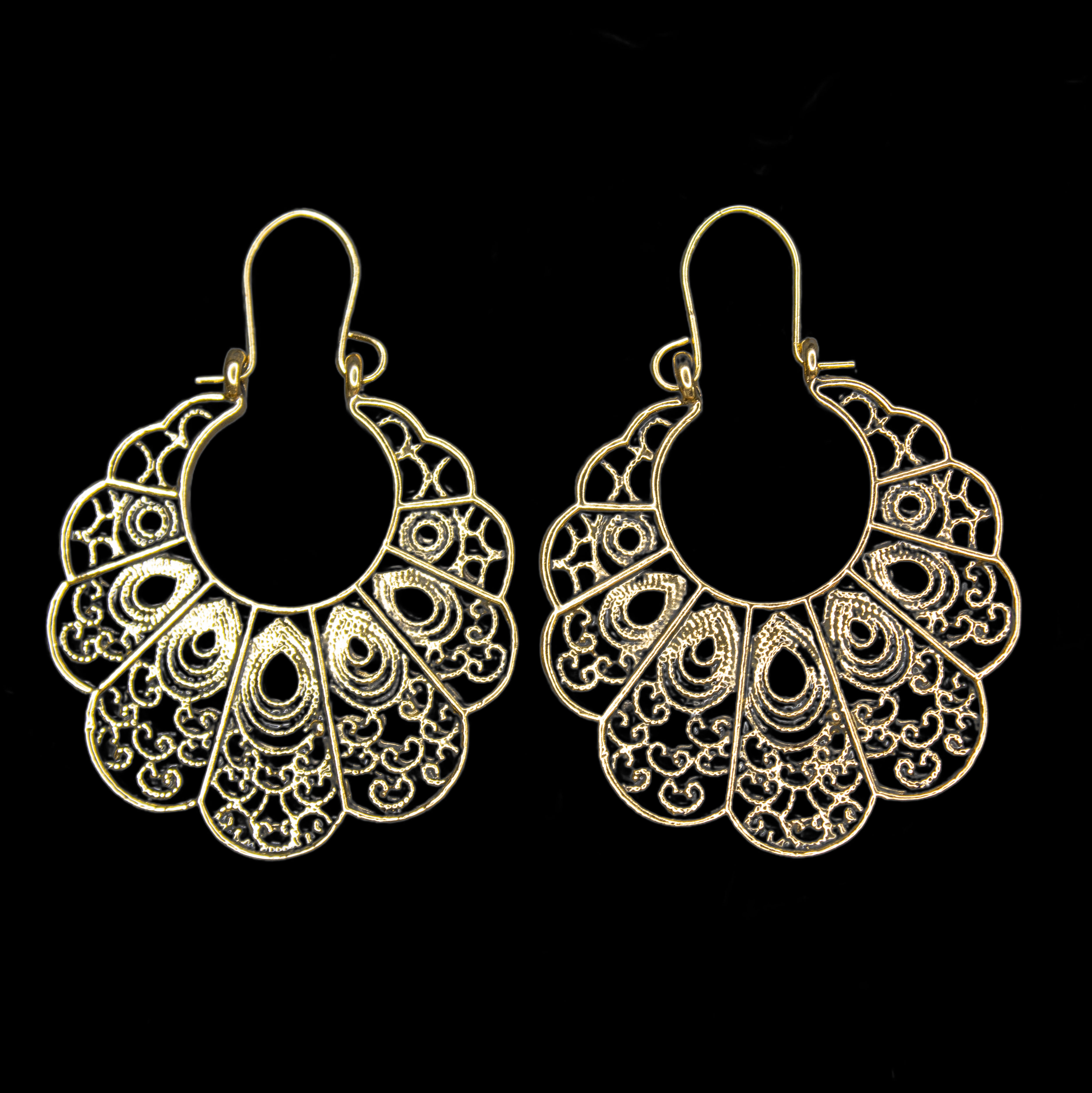 🦚 Ohrringe „Peacock Light“