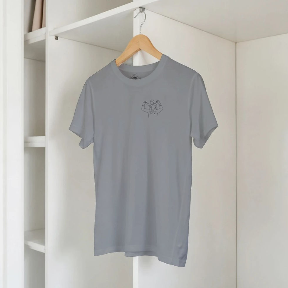 Miniaturbild: With you Dad - Herren T-Shirt mit Rundhalsausschnitt