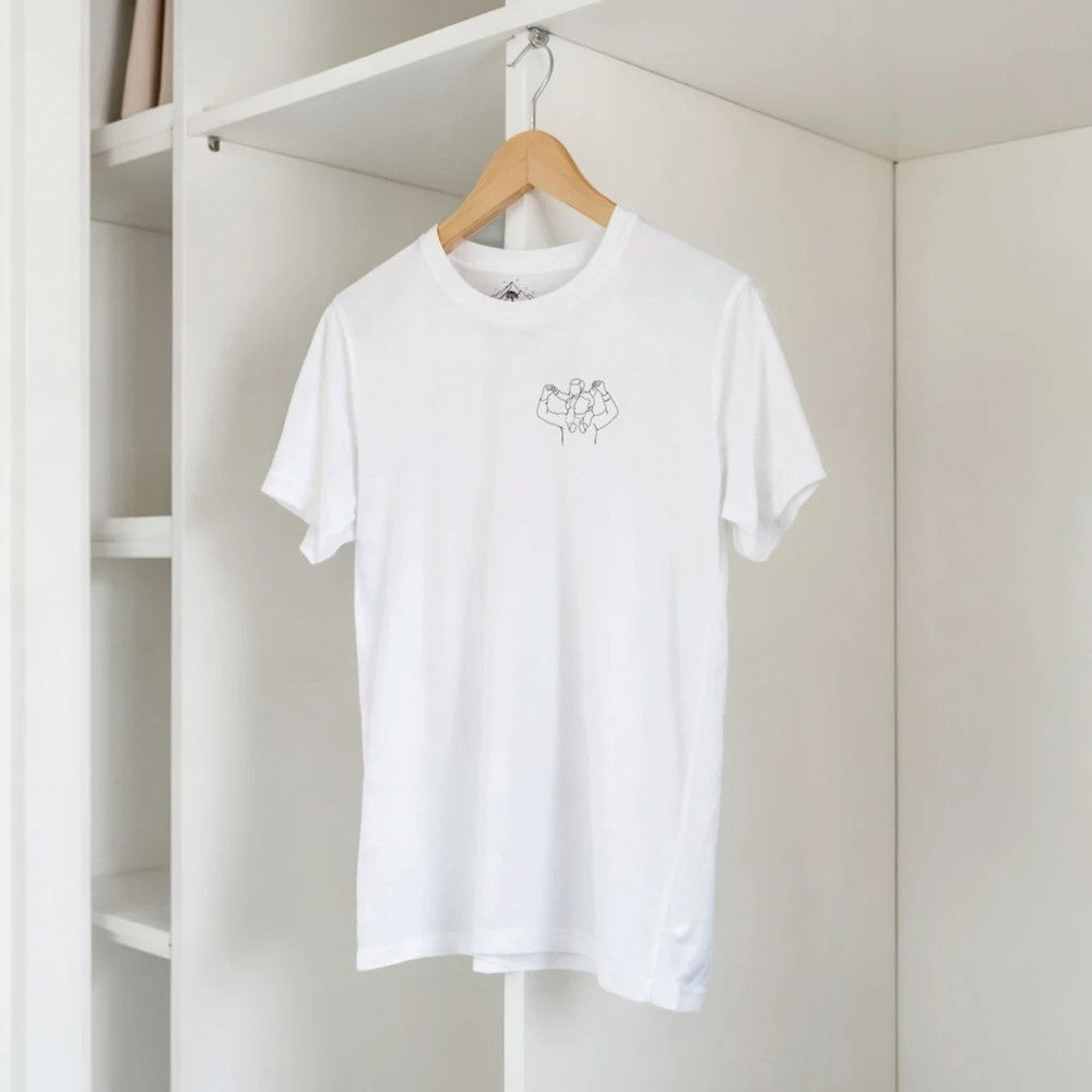 With you Dad - Herren T-Shirt mit Rundhalsausschnitt