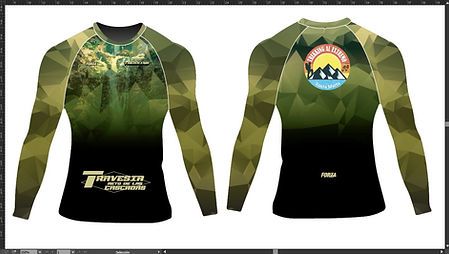 Jersey oficial de la primera travesía "Reto De Las Cascadas"