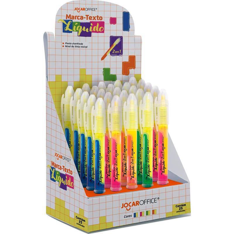 MARCADOR DE TEXTO LÍQUIDO - LEO&LEO - ESCOLHA A COR