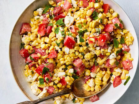 Corn, Tomato & Feta Salad