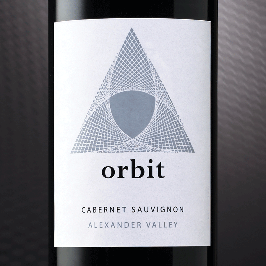 Orbit Alexander Valley Private Wine Label Design