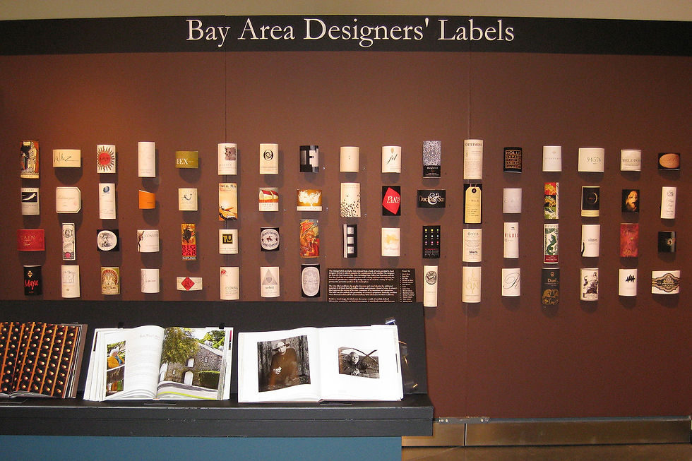 Bay Area Designer's Labels Exhibit