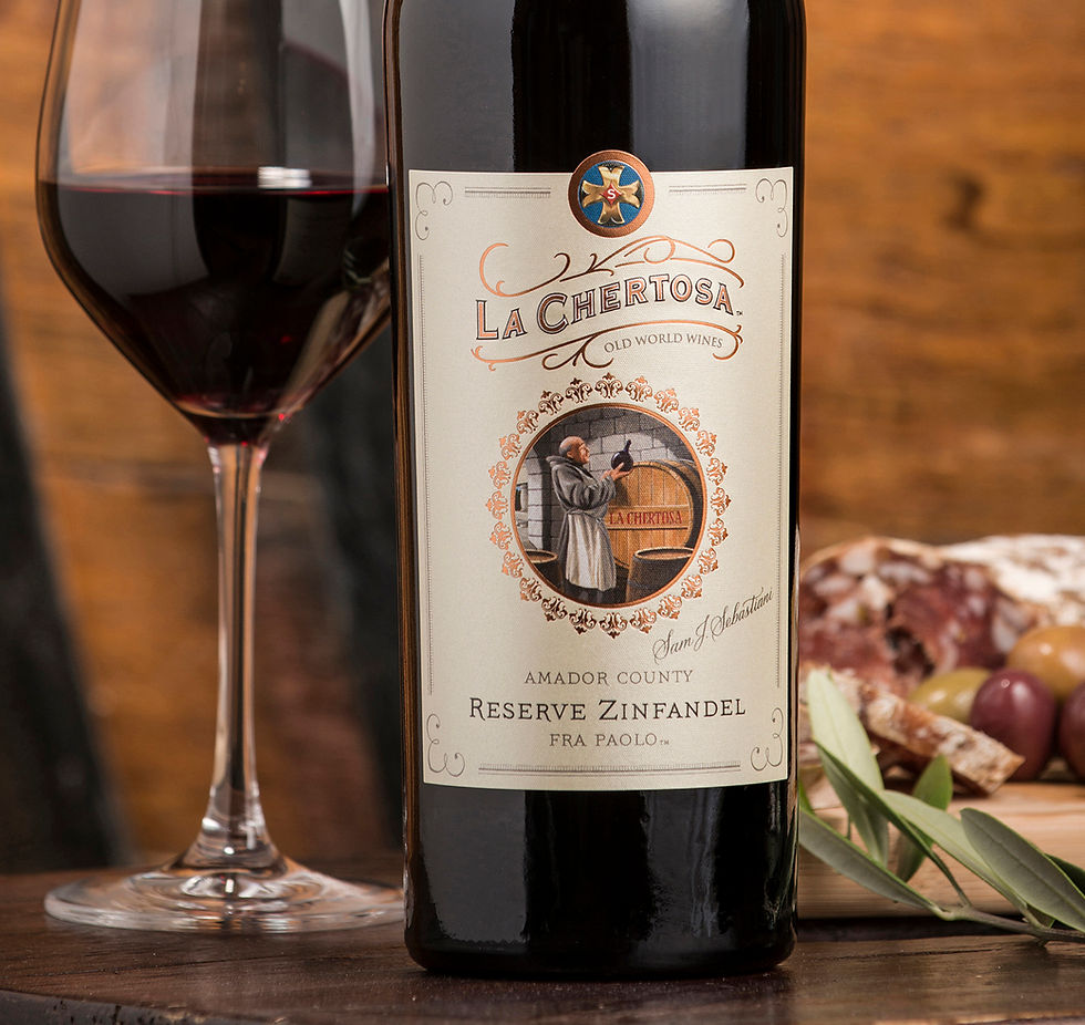 La Chertosa Zin Label Design