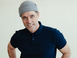 Portrait of actor Matthias Schloo photographed by Birgit von Bally.