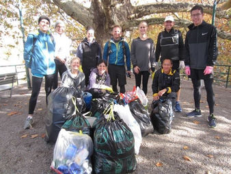 "Plogging" - Müll sammeln beim Joggen