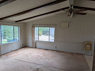 Before picture of home remodel